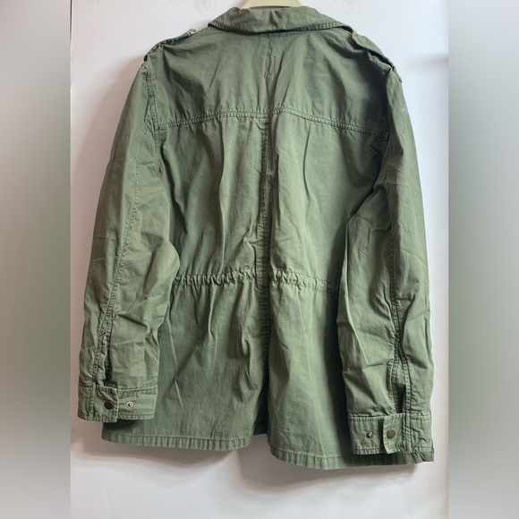 Gap Women green utility safari jacket for casual or any wear, size xxl - Picture 3 of 16